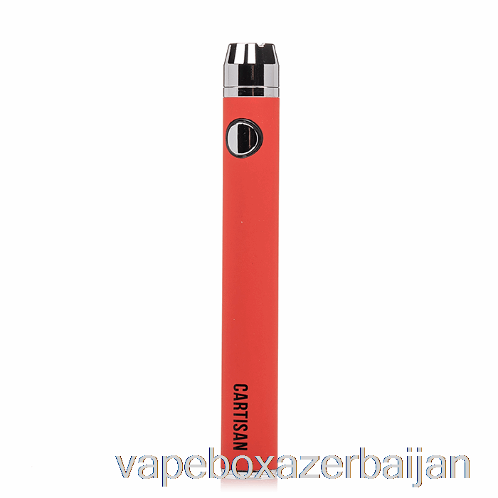 Vape Azerbaijan Cartisan Button VV 900 510 Battery Red